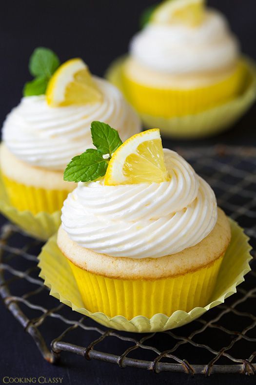 Cupcake limon